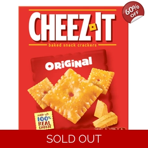 Cheez-It Original - Cheez its Baked Snack Crackers - 198g Box